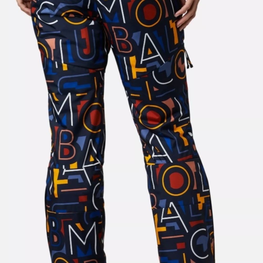 Columbia Multicolor Graphic Ski Pants